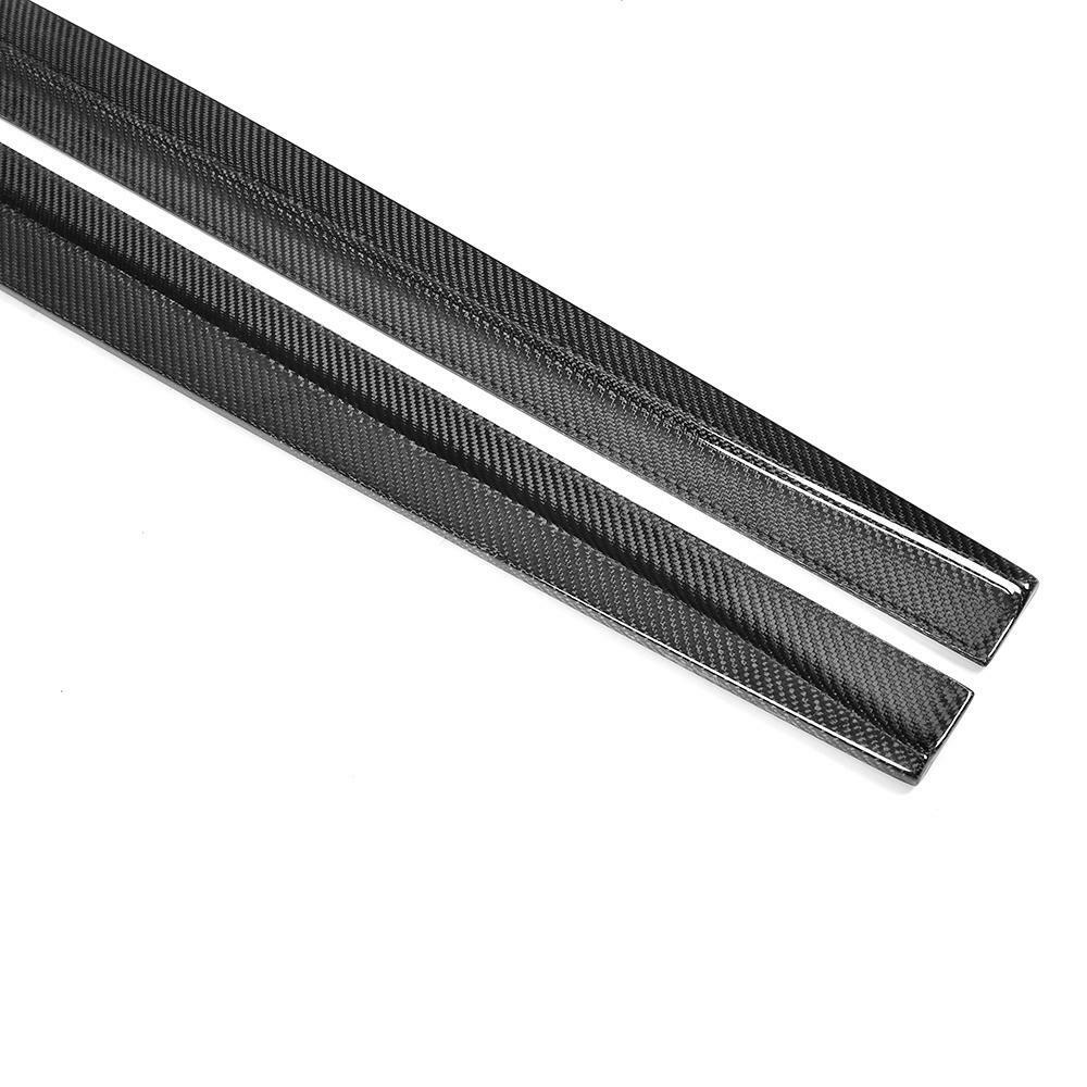 Carbon Fiber Side Skirt Extensions - BMW F90 M5 / G30 M Sport