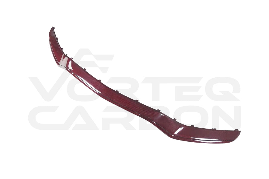 Carbon Fiber Front Bumper Lower Vent Trim Lip - Mercedes Benz W205 C63/S AMG (2015-2021)