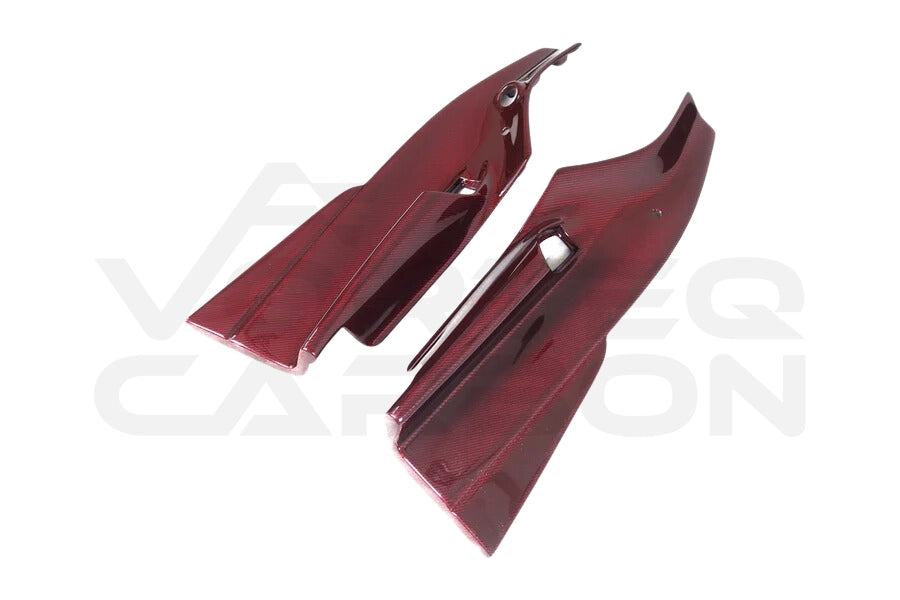 Carbon Fiber Interior Door Panel Trim - Ferrari 488 GTB & Spyder (2015-2020)