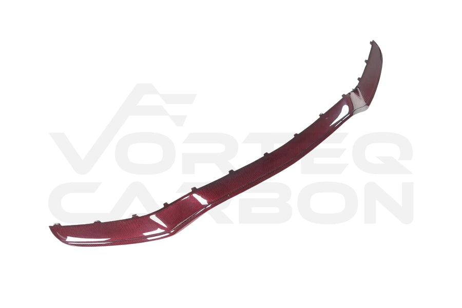 Carbon Fiber Front Bumper Lower Vent Trim Lip - Mercedes Benz W205 C63/S AMG (2015-2021)