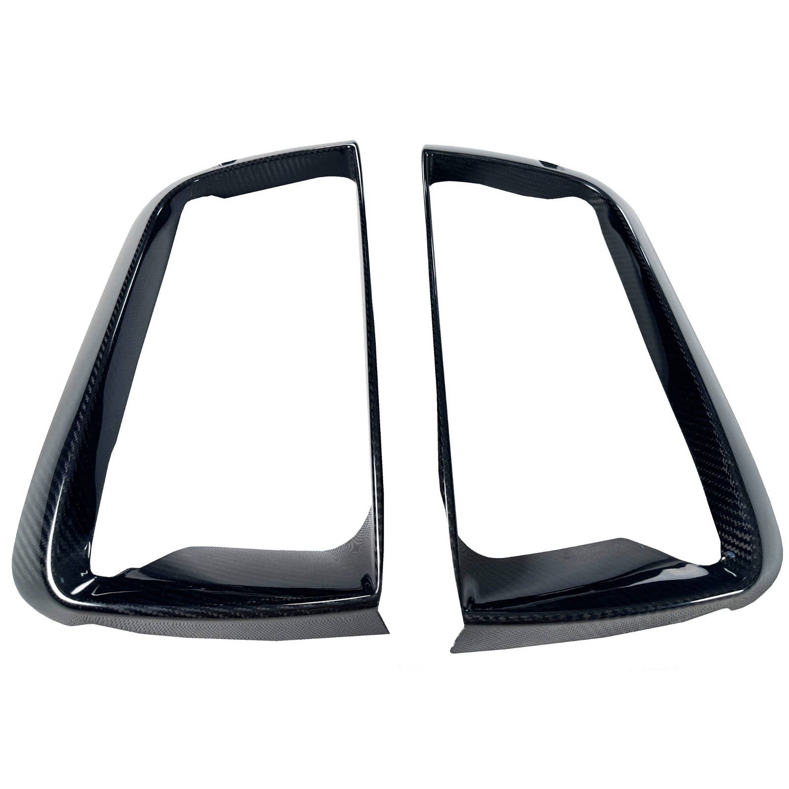 Carbon Fiber B Style Front Vent Trim - Porsche 992 911 Turbo S (2019-2022)