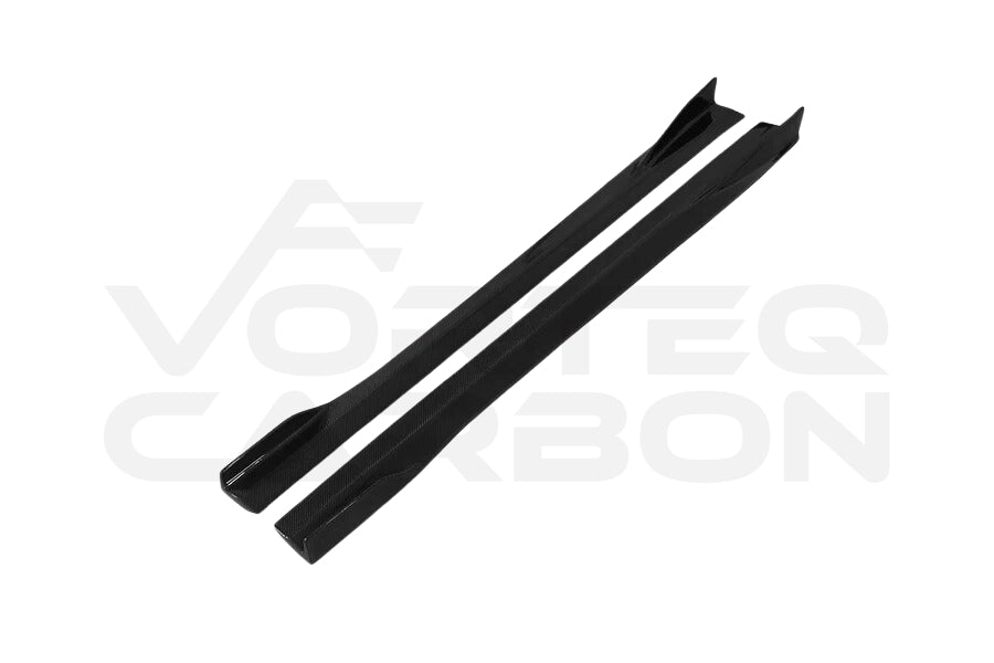 Carbon Fiber I Style Side Skirts - Mercedes Benz C63 Coupe (2015-2021)