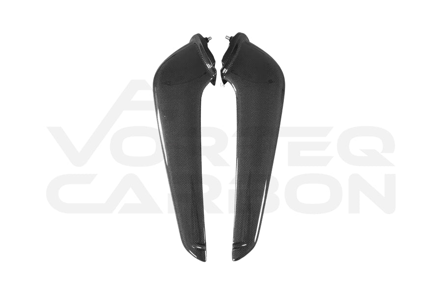Carbon Fiber Front Canards - Ferrari 458 Coupe / Spyder (2010-2015)