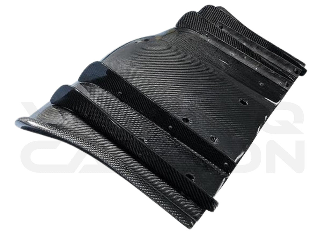 Carbon Fiber Lower Rear Diffuser (V2) - Lexus RCF (2015-2019)