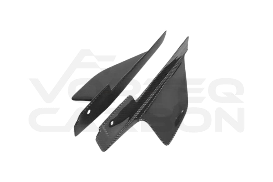 Carbon Fiber Speciale Style Side Skirt Spats - Ferrari 458 Coupe / Spyder (2010-2015)