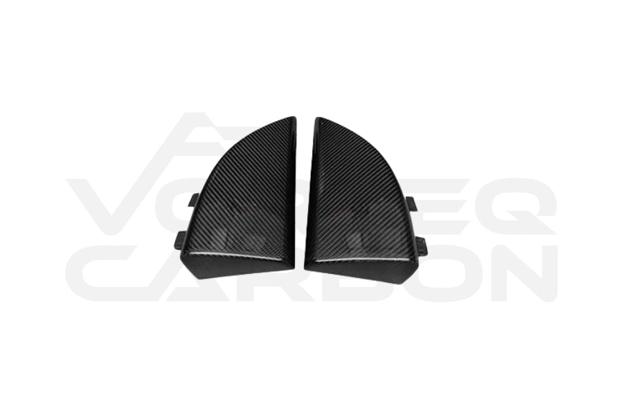 Carbon Fiber Rear Bumper License Plate Surround - Mercedes Benz C217 S63/S65 AMG Coupe (2014-2017)