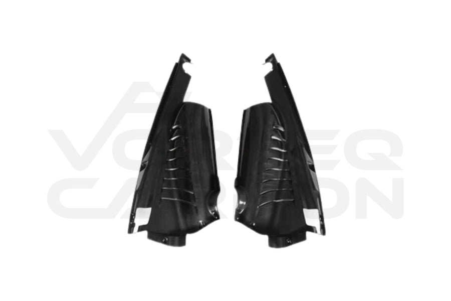 Carbon Fiber Engine Intake Heat Shield - Ferrari 488 GTB / Pista / F8 (2015-2022)