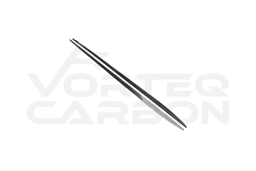 Carbon Fiber Side Skirts Extension - Mercedes Benz W205 C63/S AMG Sedan (2015-2021)