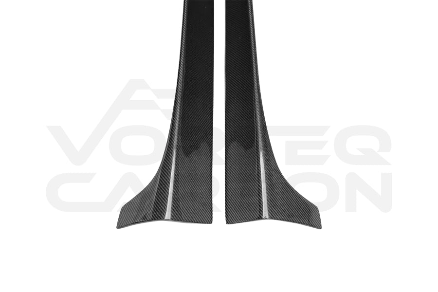 Carbon Fiber D Style Side Skirts - Mercedes Benz CLS Class W218 (2011-2017)