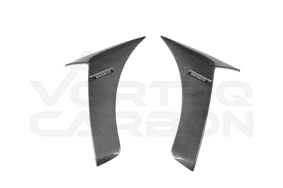 Carbon Fiber B Style Front Fender Vents - Mercedes Benz S63 W222 Sedan (2017-2020)
