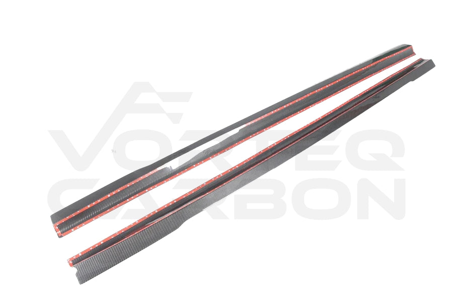 Carbon Fiber M Style Side Skirts - Mercedes Benz S Class W223 Long Sedan (2021-2024)