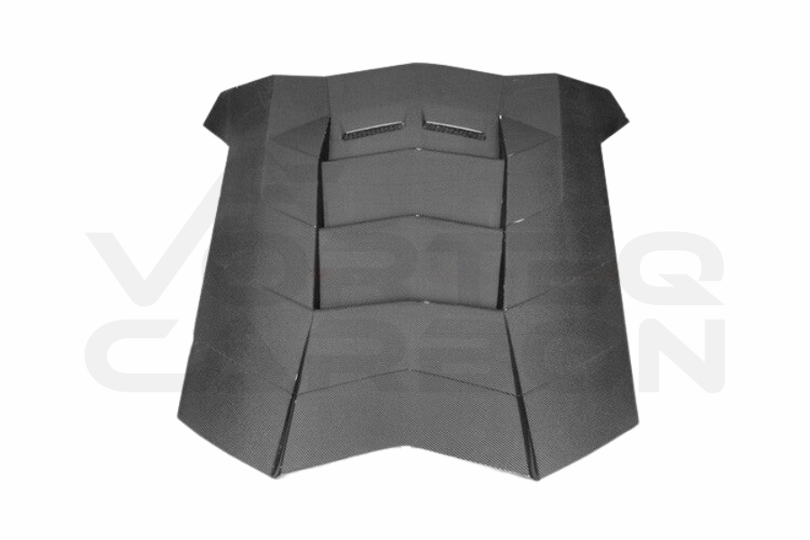 2011-2016 Lamborghini Aventador LP700 Coupe BKSS Style Carbon Fiber Engine Trunk 1