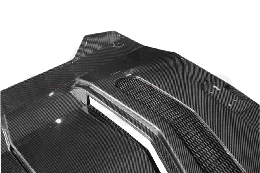 2011-2016 Lamborghini Aventador LP700 Coupe BKSS Style Carbon Fiber Engine Trunk 3