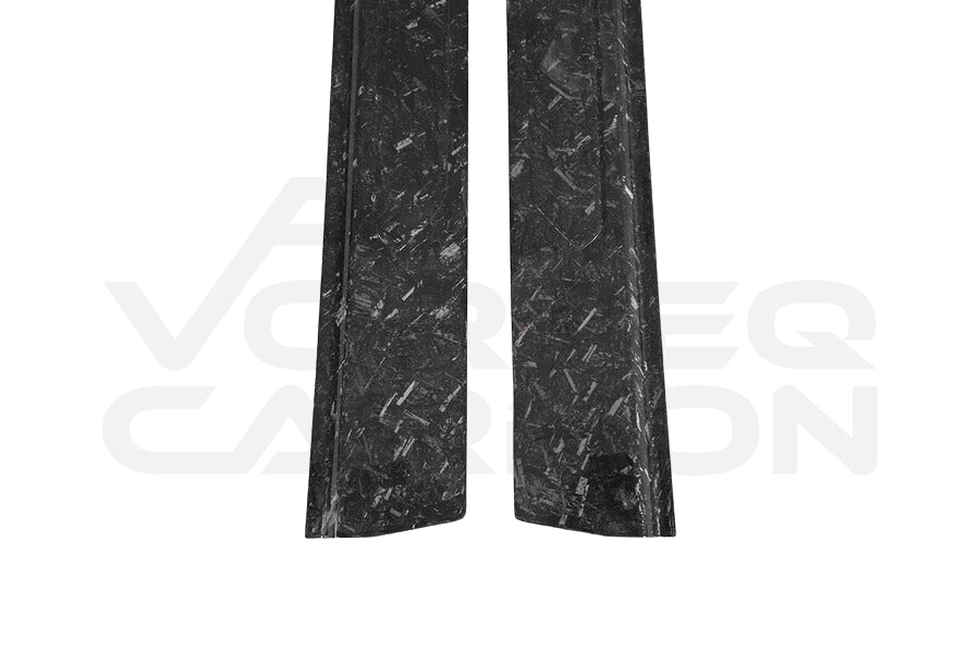 2011-2016 Lamborghini Aventador LP700 Coupe Carbon Fiber Door Still Plate Caps 6