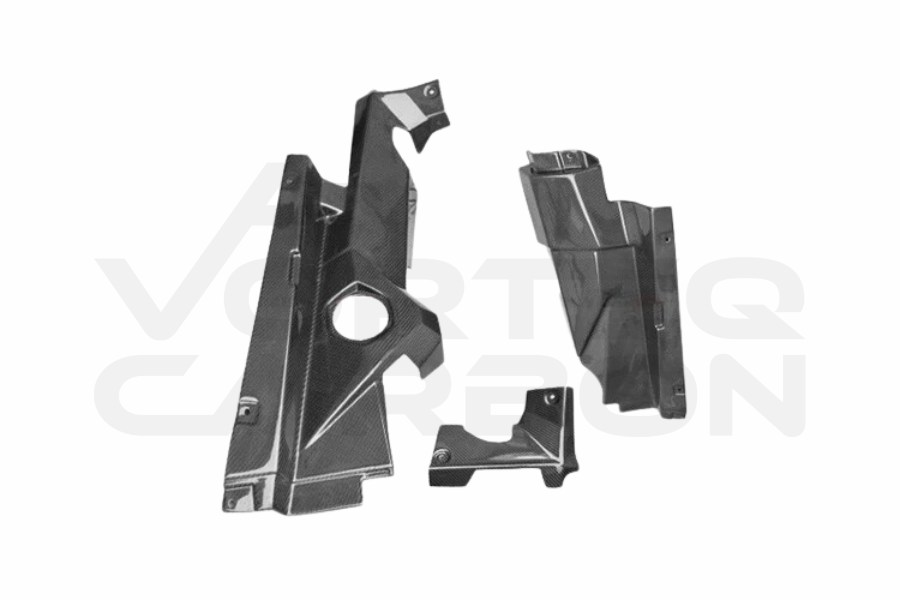 2011-2016 Lamborghini Aventador LP700 Coupe Carbon Fiber Engine Trunk Kit 01