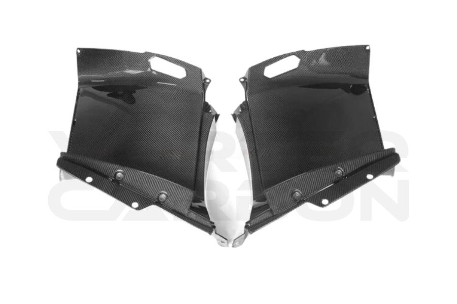 2011-2016 Lamborghini Aventador LP700 Coupe Carbon Fiber Quarter Panel Fender Vent Inside 2