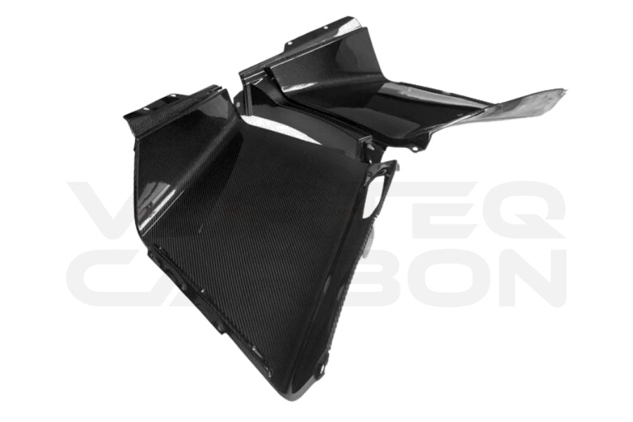 2011-2016 Lamborghini Aventador LP700 Coupe Carbon Fiber Quarter Panel Fender Vent Inside 5