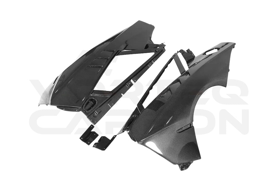 2011-2016 Lamborghini Aventador LP700 Coupe/Roadster BKSSII Style Carbon Fiber Rear Quarter Panels 1
