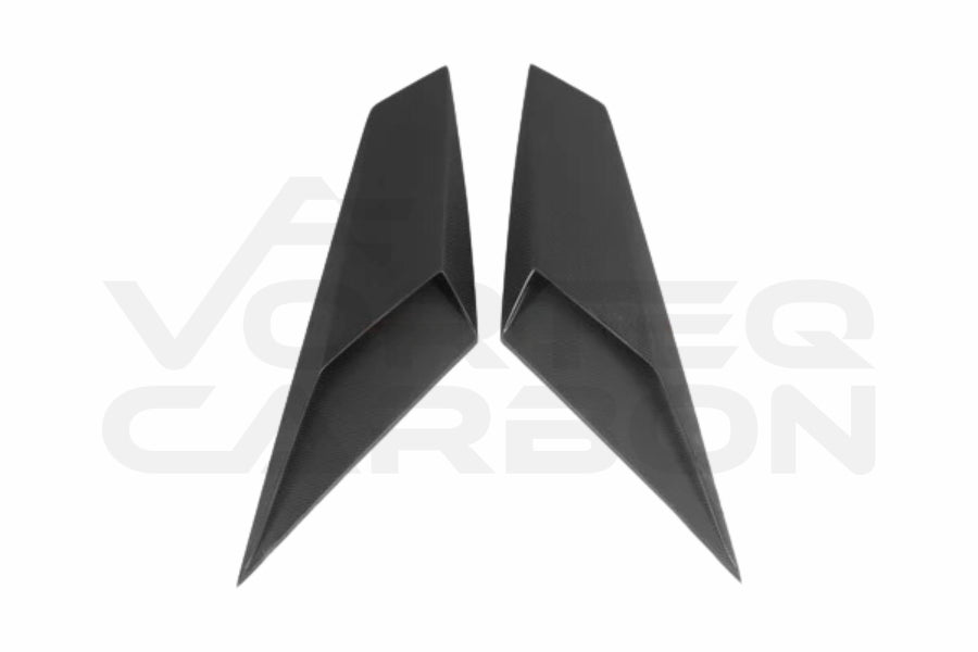 2011-2016 Lamborghini Aventador LP700 Coupe/Roadster BKSS Style Carbon Fiber Rear Side Scoops 5