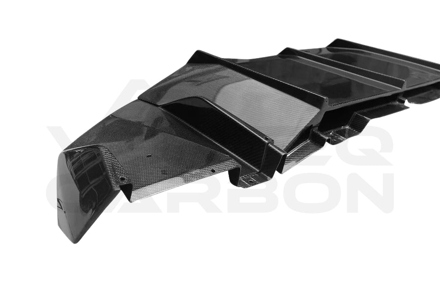2011-2016 Lamborghini Aventador LP700 LP740 Coupe/Roadster DC Style Carbon Fiber Rear Diffuser 3