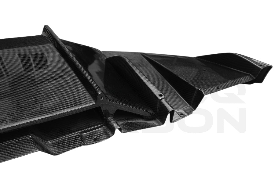 2011-2016 Lamborghini Aventador LP700 LP740 Coupe/Roadster DC Style Carbon Fiber Rear Diffuser 4
