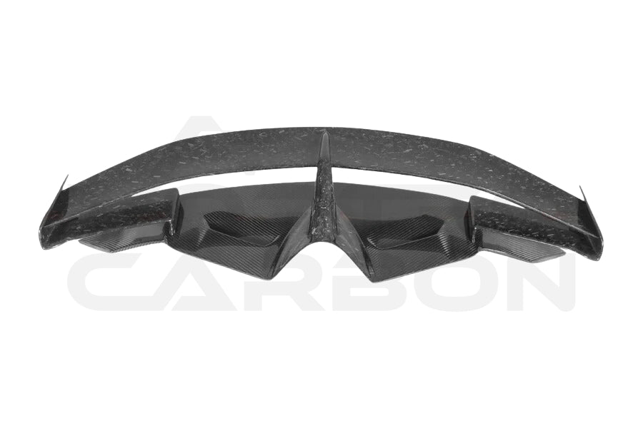 2011-2016 Lamborghini Aventador LP700 Roadster SV-BKSSII Style Engine Hood And Wing 2