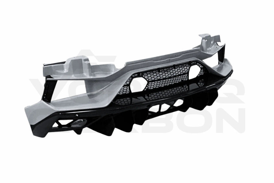 2011-2021 Lamborghini Aventador LP700 LP740 LP750 Coupe Roadster SVJ Style Part Dry Carbon Fiber Rear Bumper 6