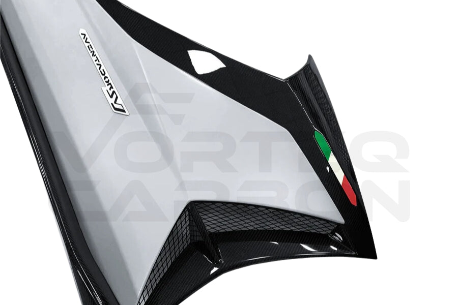 2011-2021 Lamborghini Aventador LP700 LP740 LP750 Coupe Roadster SVJ Style Part Dry Carbon Fiber Side Skirts 6