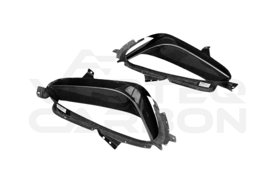 Carbon Fiber Quarter Panel Side Scoops - Ferrari SF90 Stradale (2020-UP)