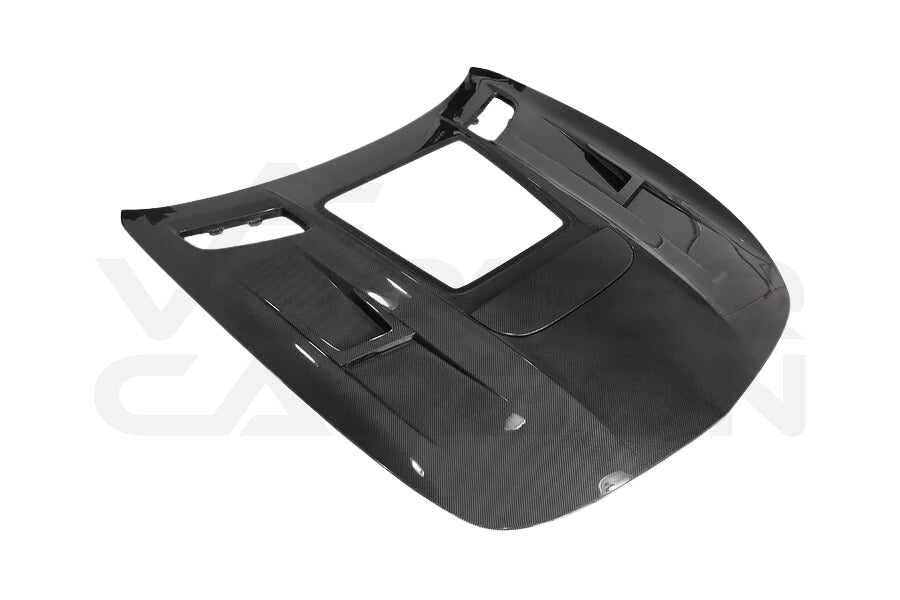 Carbon Fiber I Style Hood (V1) - Mercedes Benz AMG GT/GTS/GTC/GTR (2015-2022)
