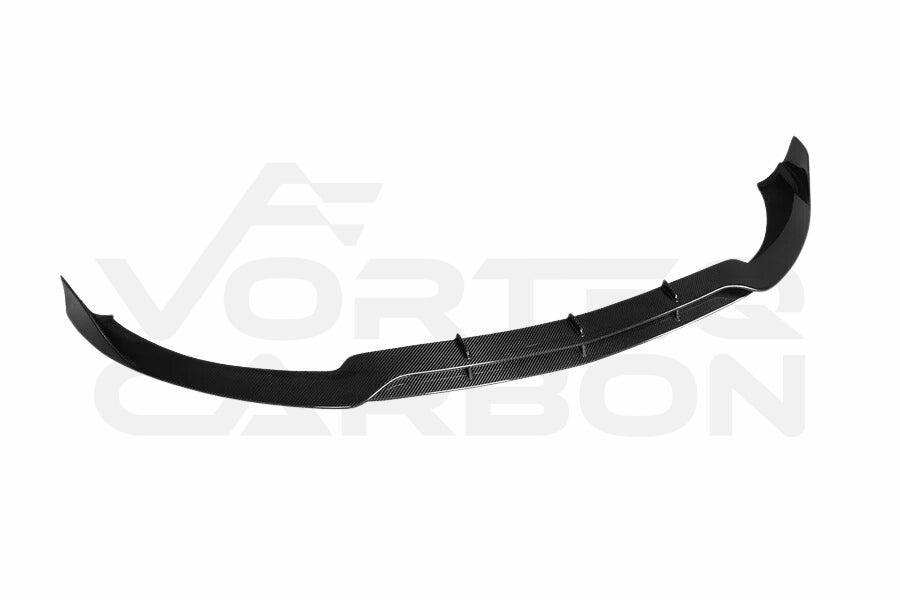 Carbon Fiber B Style Front Lip - Mercedes Benz W205 C63/S AMG Coupe (2015-2021)