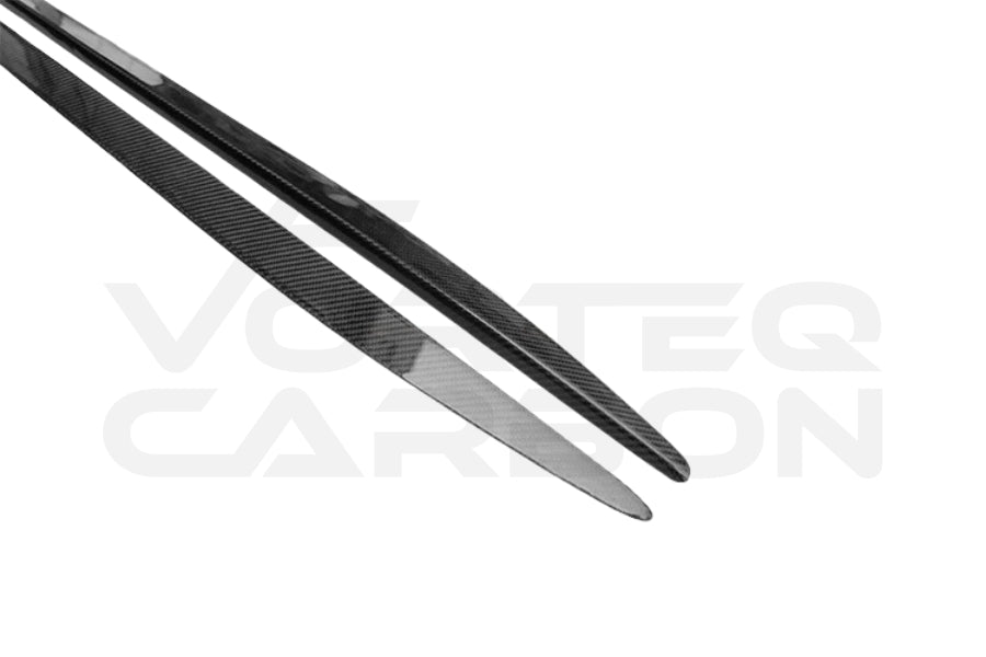 Carbon Fiber Side Skirts Extension - Mercedes Benz W205 C63/S AMG Sedan (2015-2021)