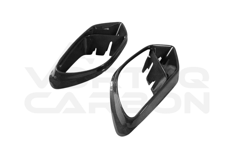Carbon Fiber B Style Front Bumper Vents - Mercedes Benz AMG GT63/S 4 Door Coupe X290 (2019-2024)