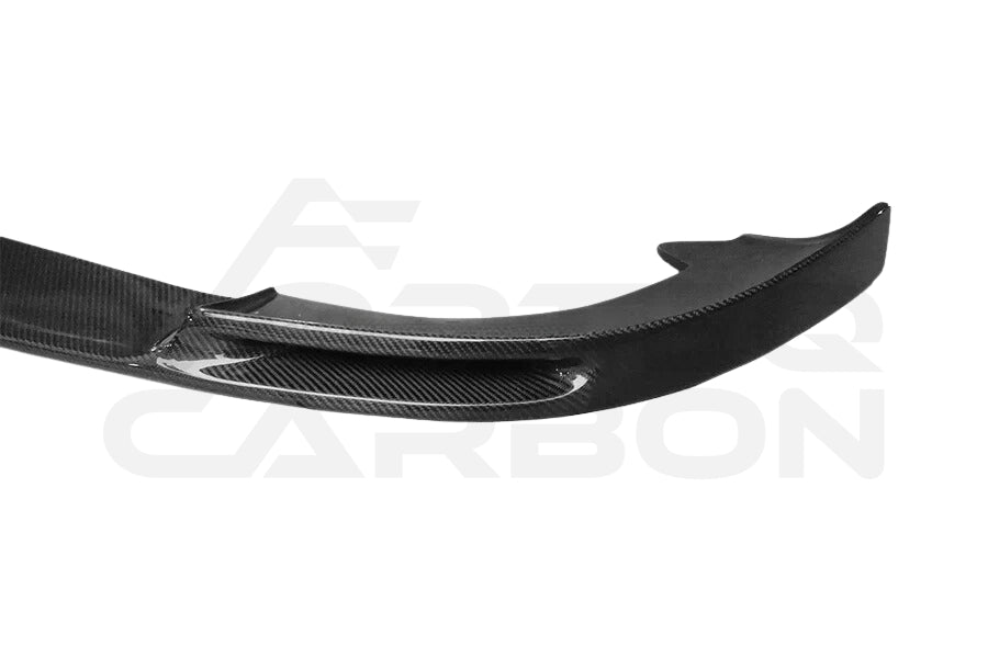 Carbon Fiber V Style Front Lip - Mercedes Benz CLS63 AMG W218 (2011-2015)
