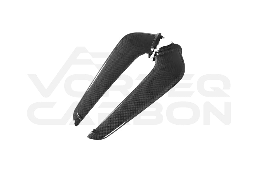 Carbon Fiber Front Canards - Ferrari 458 Coupe / Spyder (2010-2015)
