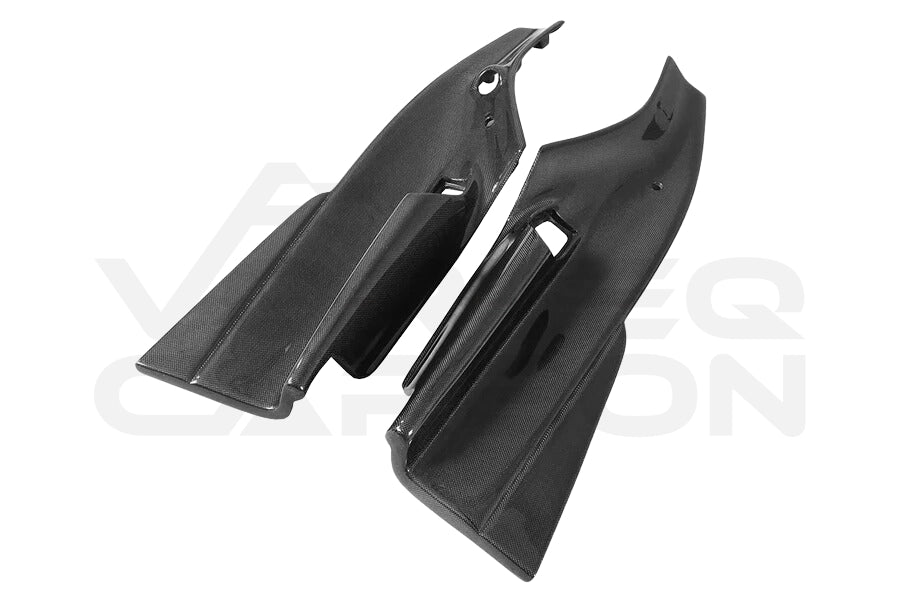 Carbon Fiber Interior Door Panel Trim - Ferrari 488 GTB & Spyder (2015-2020)