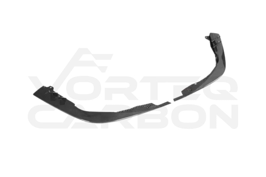 Carbon Fiber Front Bumper Splliters - Ferrari F8 (2019-2024)