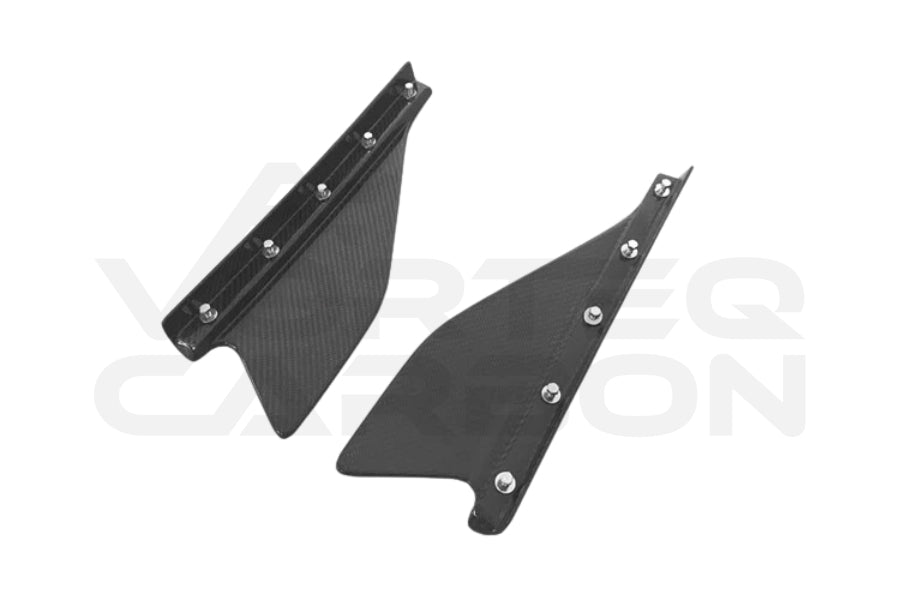Carbon Fiber Side Skirt Canards - Ferrari 458 Speciale (2013-2015)