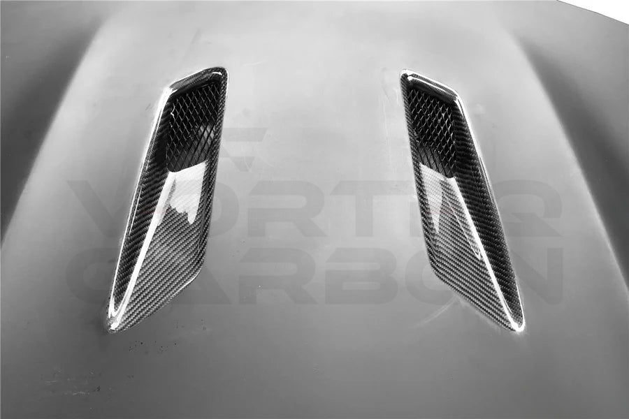 Carbon Fiber B Style Vented Hood - Mercedes Benz CLS Class W218 (2011-2017)