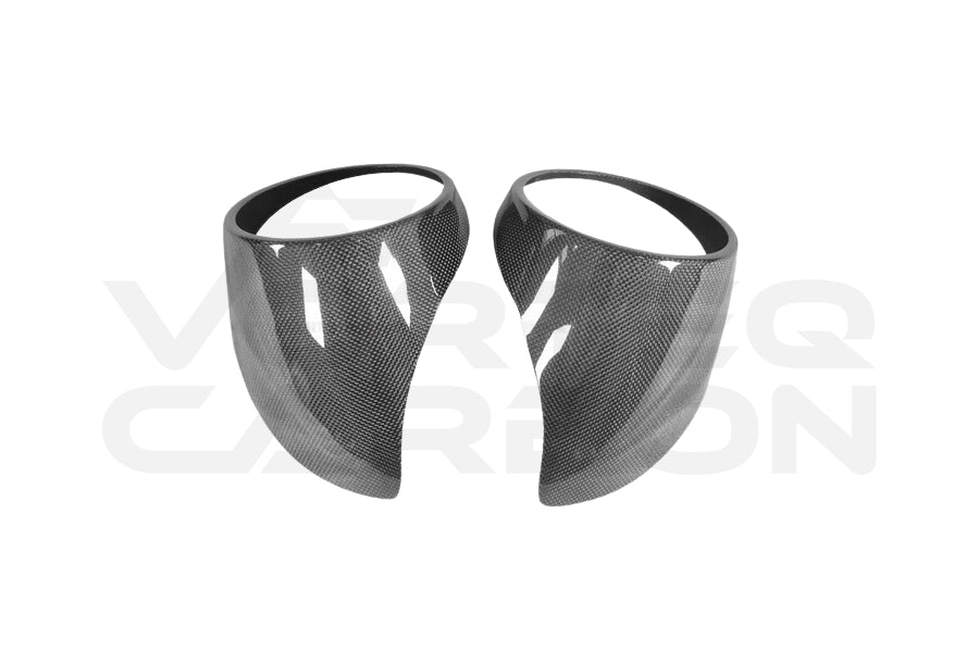 Carbon Fiber Tail Light Covers - Ferrari 488 GTB & Spyder (2015-2020)