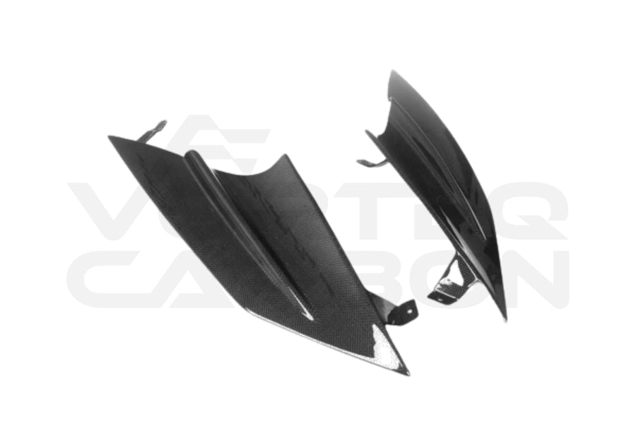 Carbon Fiber M Style Headlight Air Vents - Ferrari 812 Superfast / GTS (2018-UP)