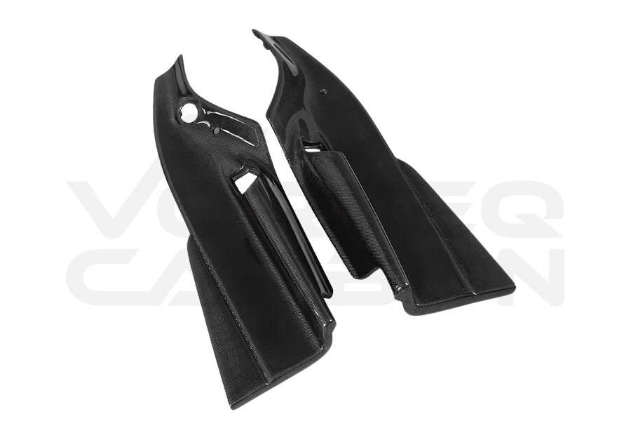 Carbon Fiber Interior Door Panel Trim - Ferrari 488 GTB & Spyder (2015-2020)