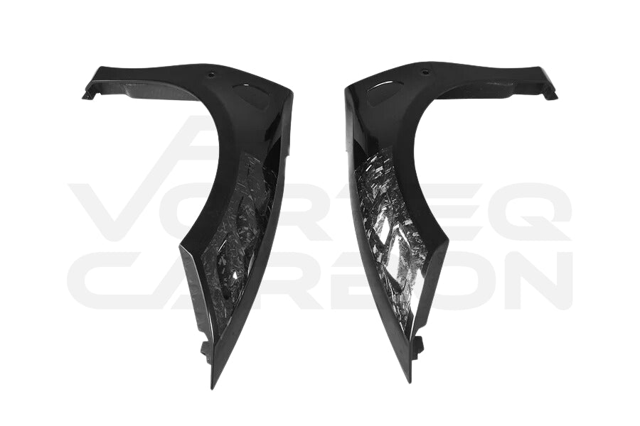 Partial Carbon Fiber M Style Front Fender - Ferrari 488 GTB/Spyder (2015-2020)
