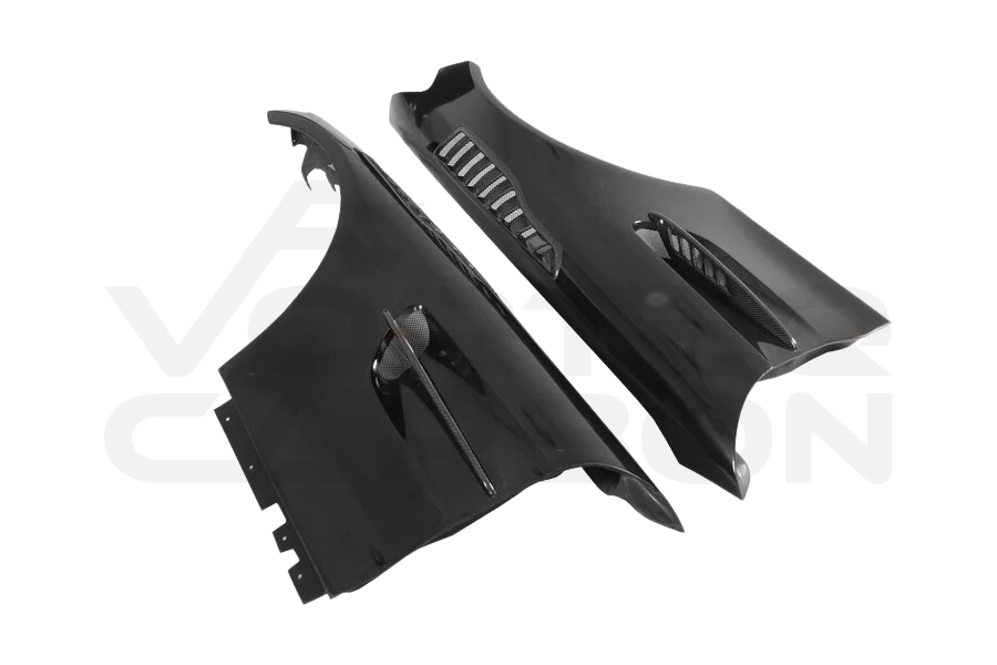 Partial Carbon Fiber B Style Front Fenders - Mercedes Benz AMG GT/GTS/GTC/GTR (2015-2021)