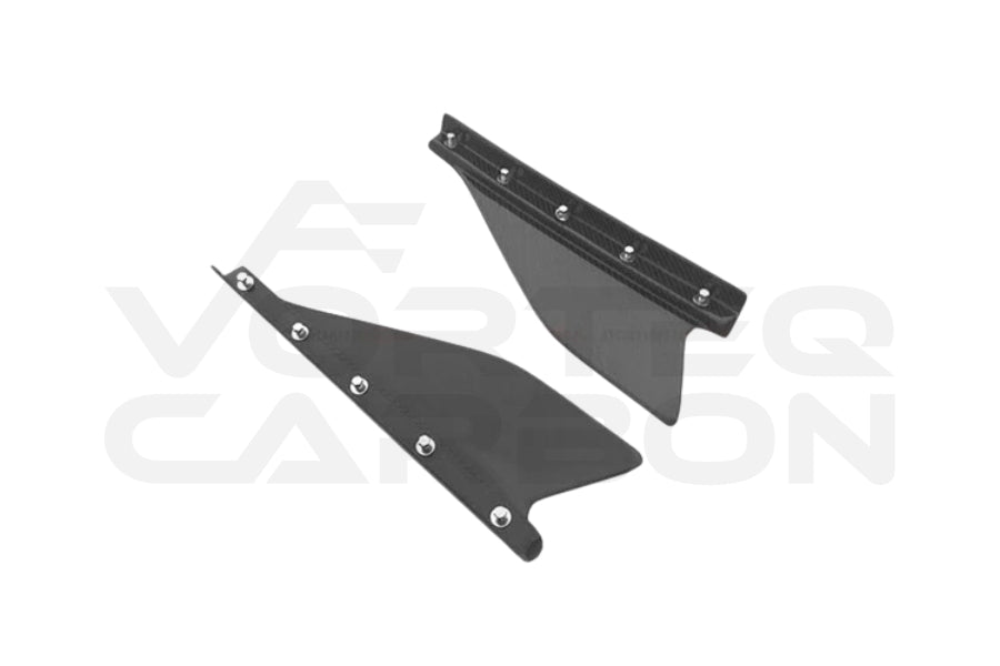 Carbon Fiber Side Skirt Canards - Ferrari 458 Speciale (2013-2015)