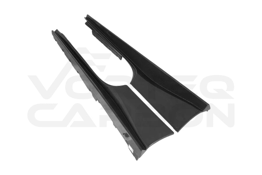 Carbon Fiber CEM Style Side Skirts - Ferrari 488 GTB & Spyder (2015-2020)