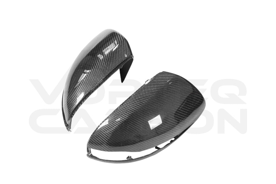 Carbon Fiber Mirror Caps Replacement - Mercedes Benz C-Class W205 / E-Class W213 / S-Class W222 C217 (2014-2021)