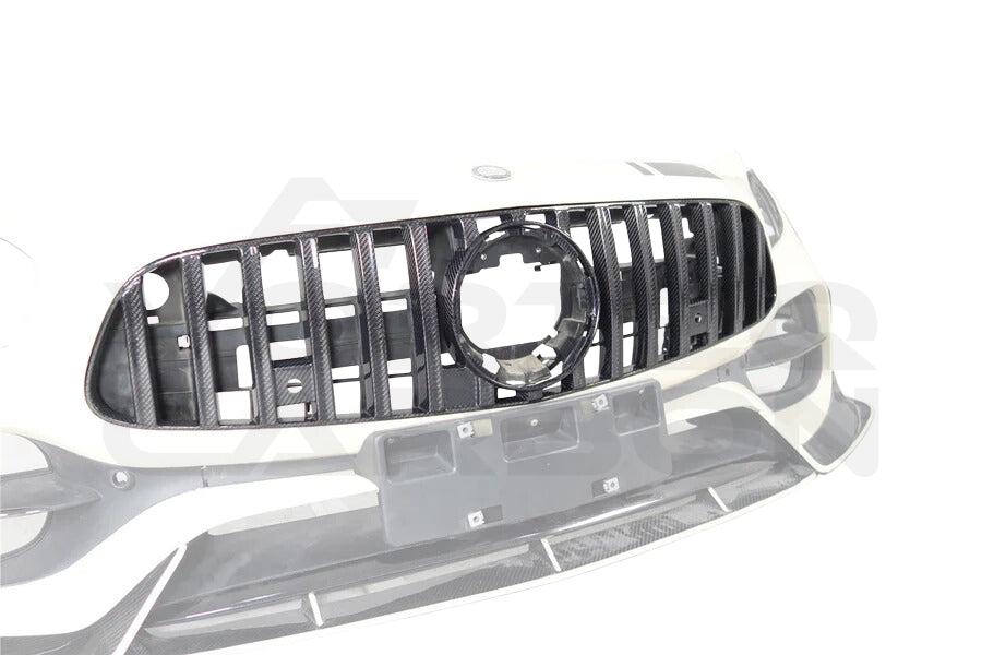 Carbon Fiber Front Bumper Grill - Mercedes Benz AMG GT/GTS/GTC (2017-2021)