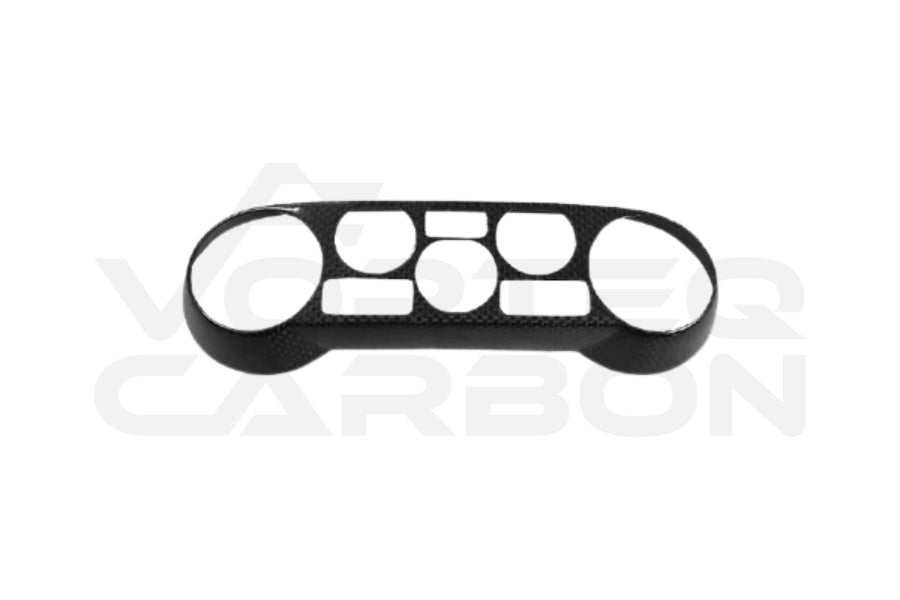 Carbon Fiber Climate Control Panel Trim Cover - Ferrari 488 GTB/Spyder (2015-2020)