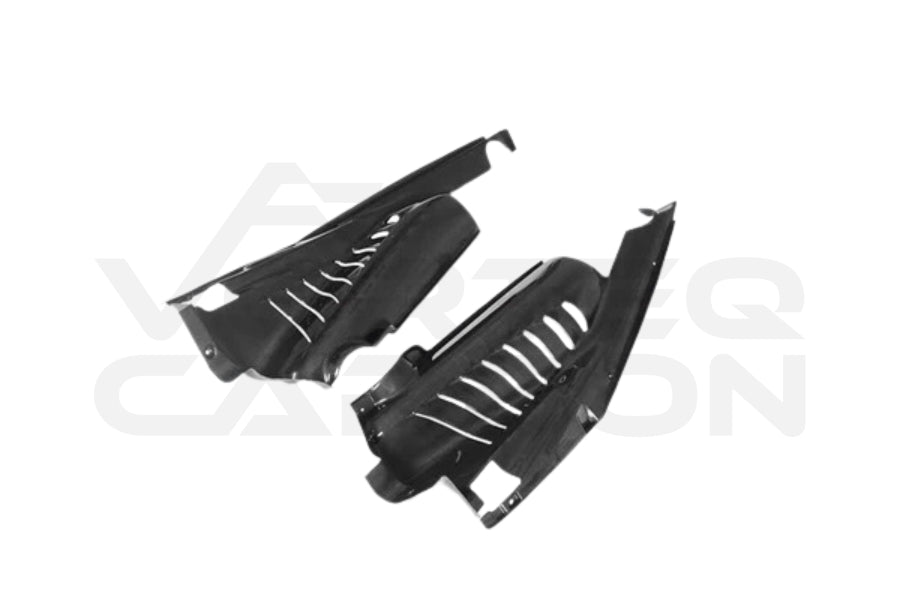 Carbon Fiber Engine Intake Heat Shield - Ferrari 488 GTB / Pista / F8 (2015-2022)